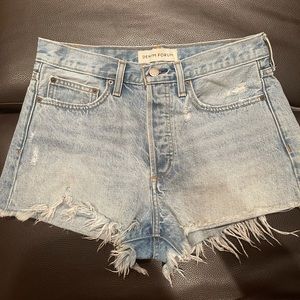 Aritzia Denim Forum Ex Boyfriend Shorts